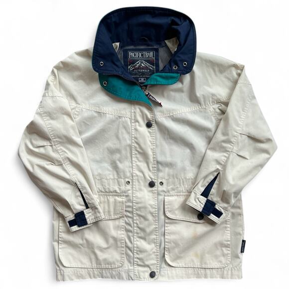 Vintage Pacific Trail Sailing Yacht Regatta Parka Jacket Coat S London Fog Long - Picture 2 of 11